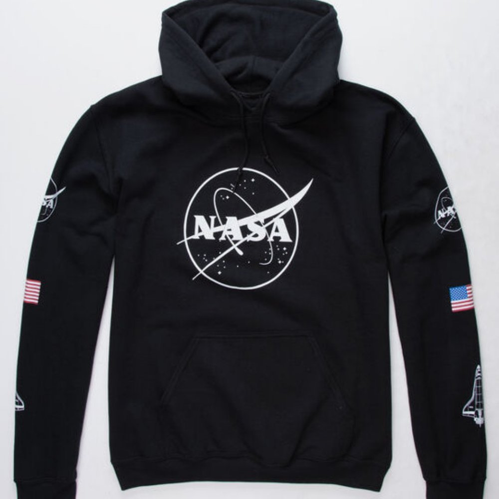 #35❤️ New Neon Riot Nasa Logo Men's Hoodie